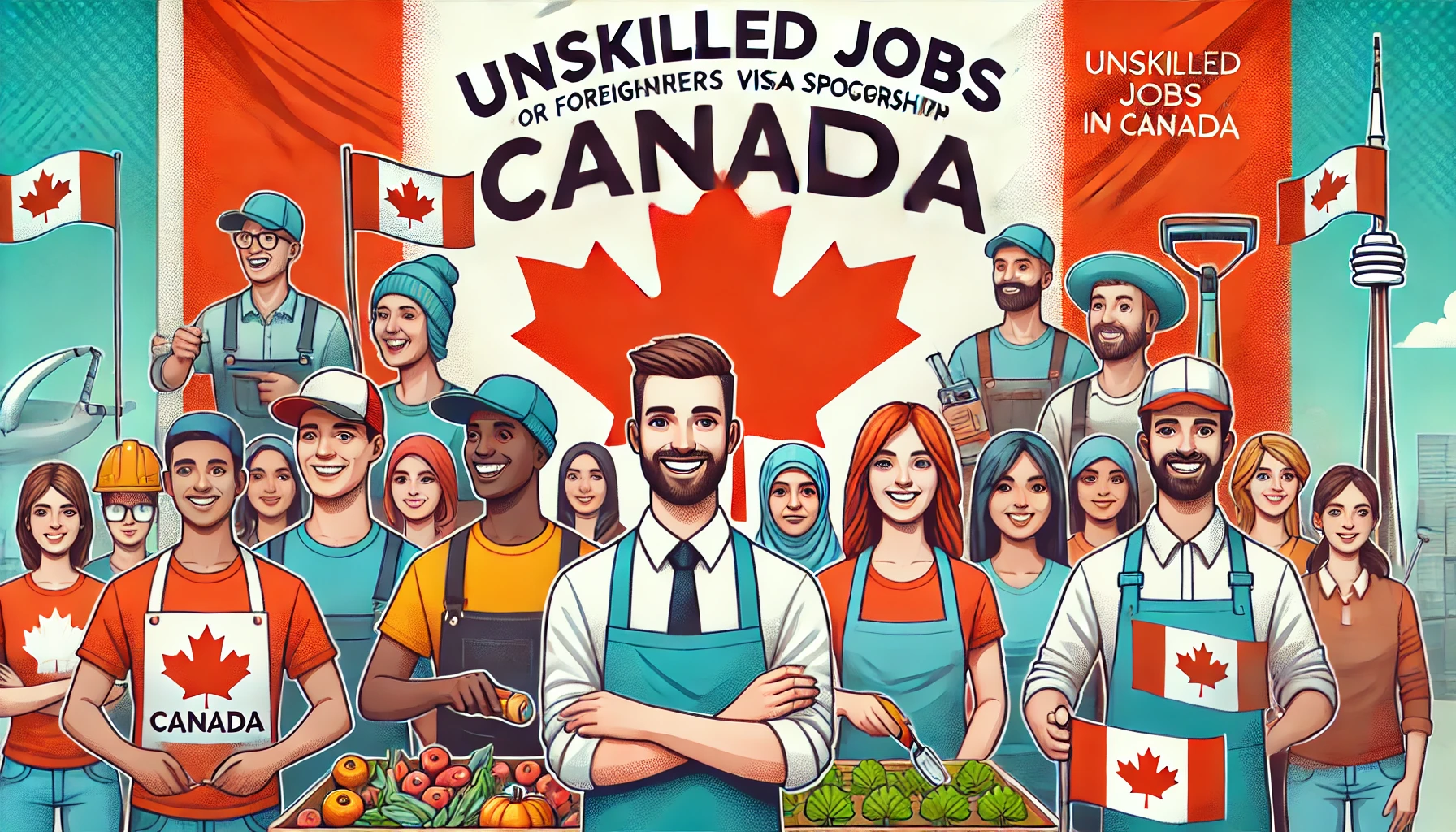 Unskilled jobs in canada for foreigners with visa sponsorship