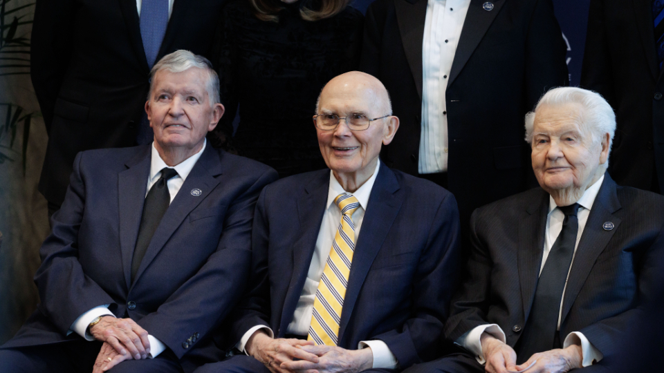 President Oaks, Six Other BYU Presidents Honored in Utah Valley